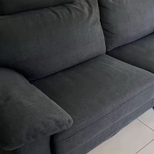 Après - canape nettoyé