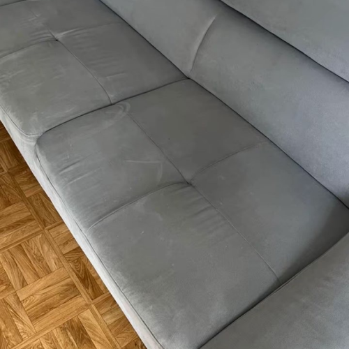 Après - canape nettoyée