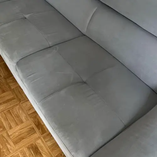 Après - canape nettoyée