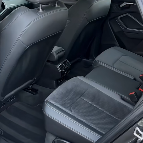 Après - banquette arrière nettoyée